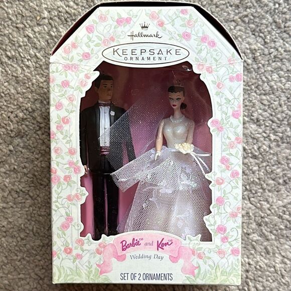 Hallmark Keepsake Ornaments: Barbie and Ken Wedding Day! - Picture 1 of 7